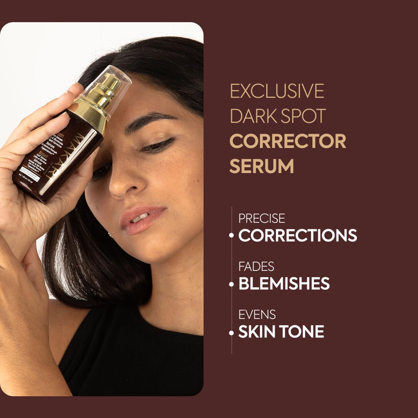 Makari Exclusive dark Spot Corrector Serum 1.7oz – Brightening & Toning Body Serum with Organiclarine – Advanced Active Intense Spot Treatment for Dark Spots, Scars, Sun Patches, Hyperpigmentation