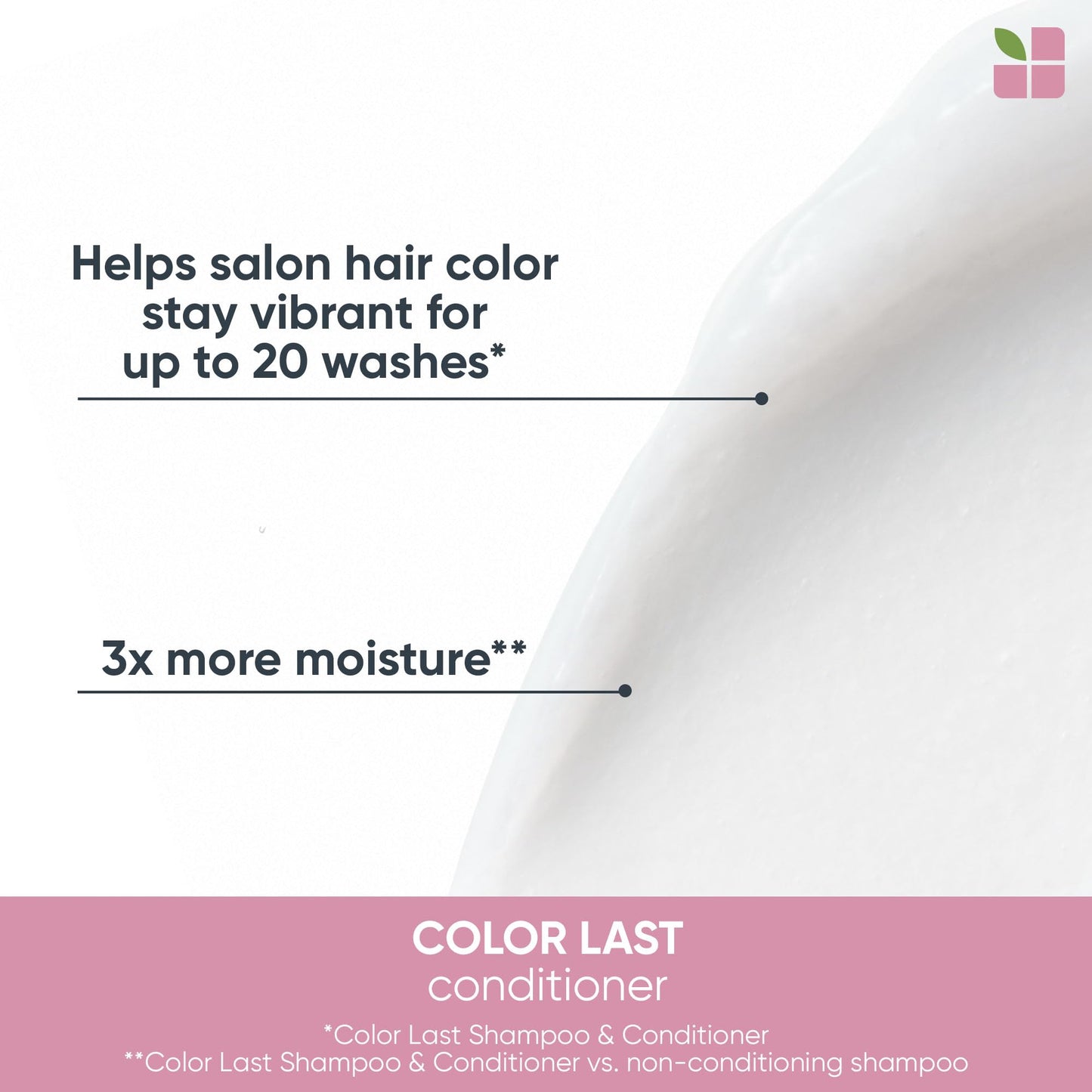 Biolage Color Last Shampoo & Conditioner Set | Helps Protect Hair & Maintain Vibrant Color | For Color-Treated Hair | Paraben & Silicone-Free | Vegan