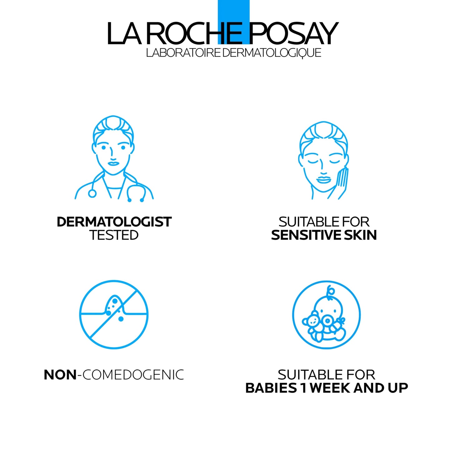 La Roche-Posay Cicaplast Balm B5 Skin Barrier Repair Cream with Centella Asiatica, Shea Butter & Panthenol | Multi-Purpose Healing Ointment for Dry, Irritated Skin | Face & Hand Balm, Baby Safe, 100ml
