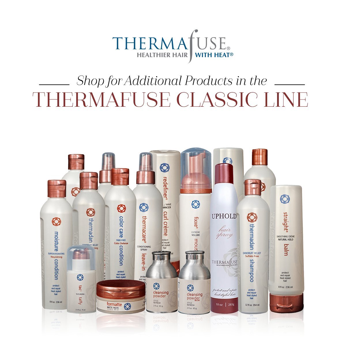 Thermafuse Volume Shampoo for Fine Hair 33.8oz