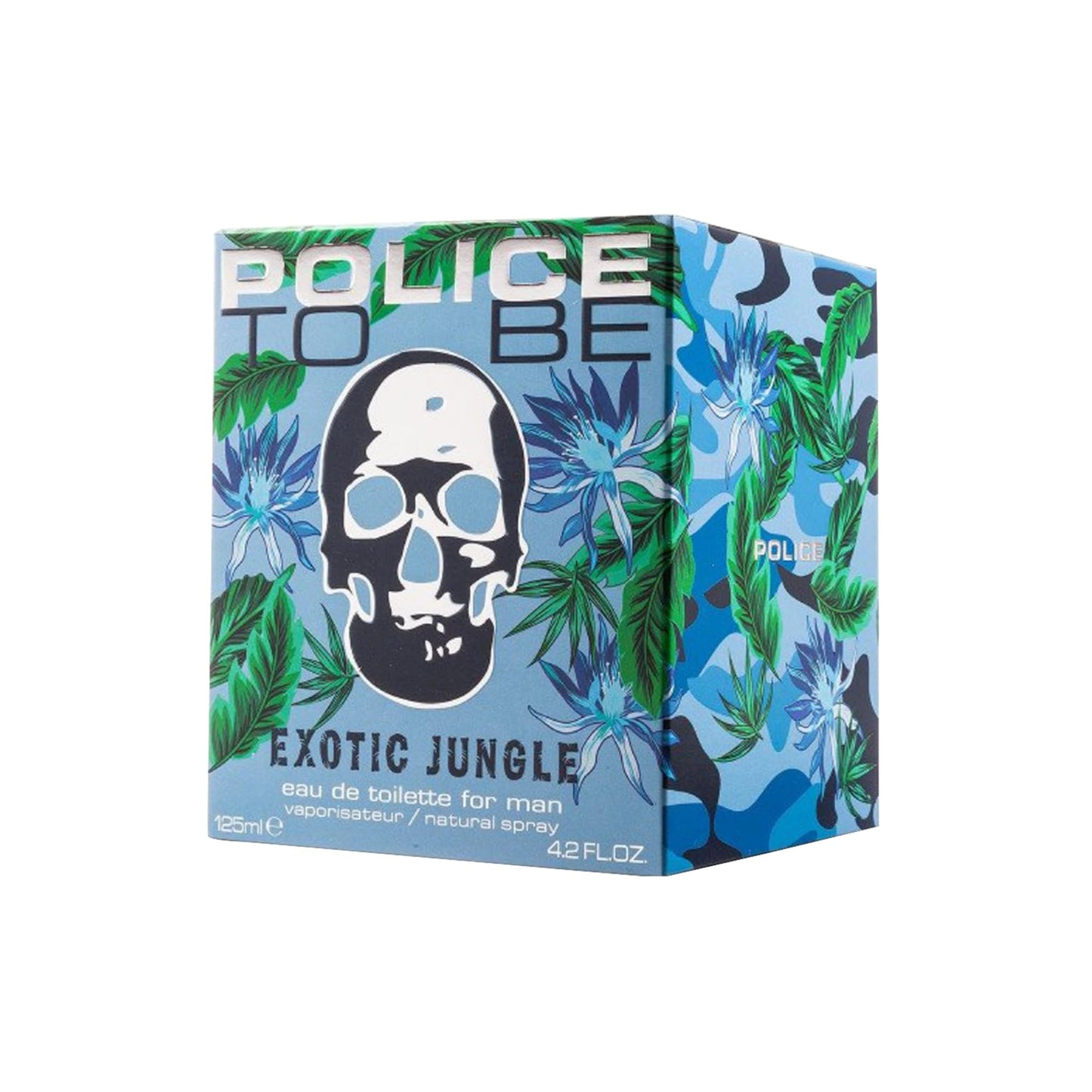 To Be Exotic Jungle For Man By Police - Fragrance For Men - Sparkling Bergamot And Juicy Mandarin - Turns Into A Smooth Wave Of Seduction - Rich Woodiness Of Vetiver And Cedarwood - 4.2 Oz EDT Spray