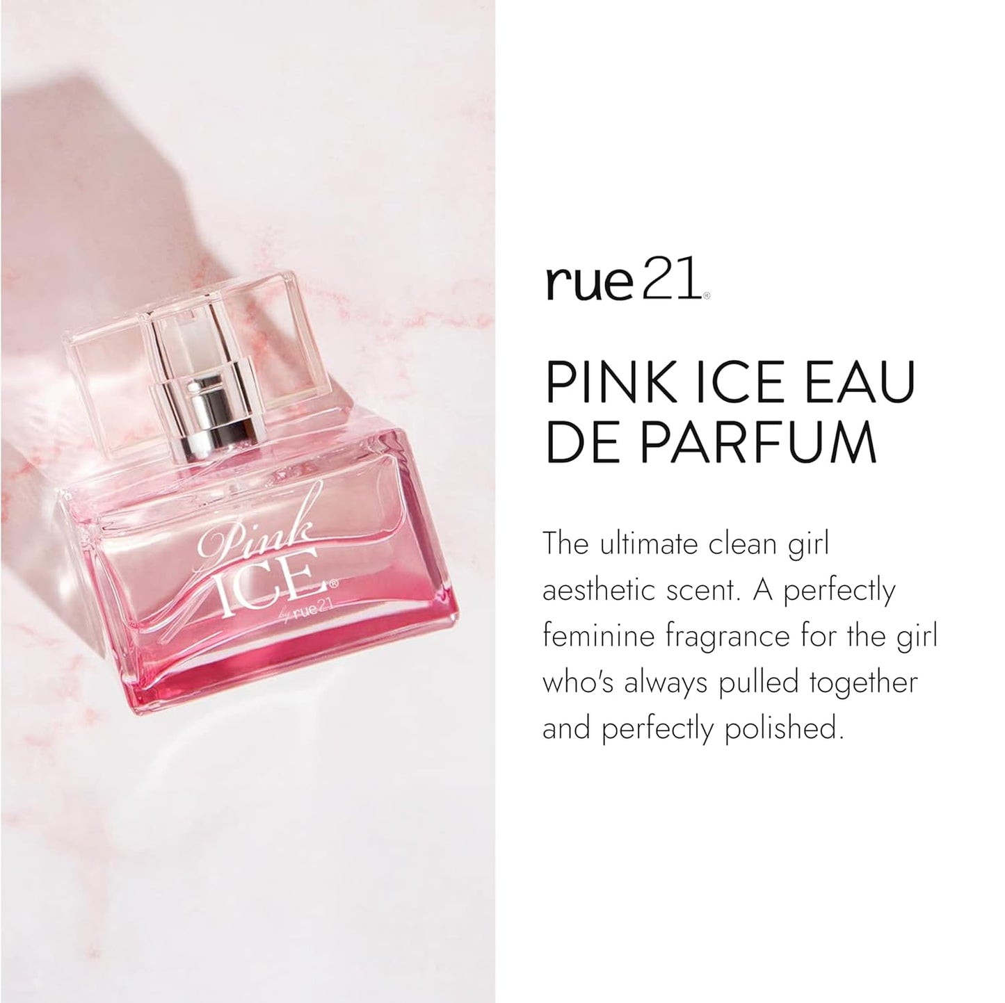 Pink Ice Eau De Parfum for Women - Floral Fragrance Spray | 1.7 fl oz | 50 ml