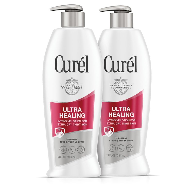 Curel Ultra Healing Lotion, 13 Ounce (Pack of 2)