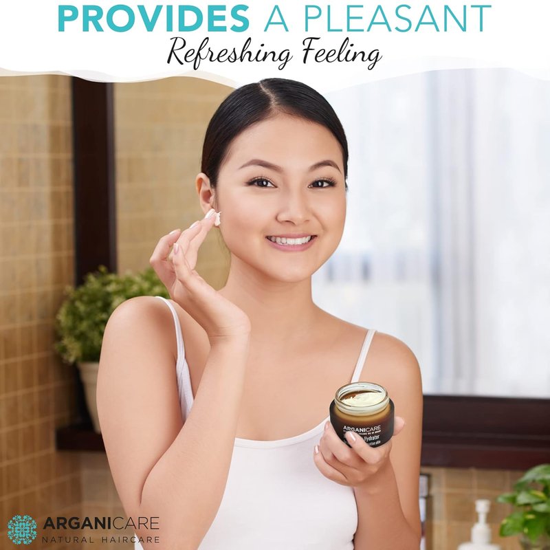 Arganicare Argan Oil Nourishing Hydrator - Deep Moisture for Dry Skin | 1.7 Fl Oz