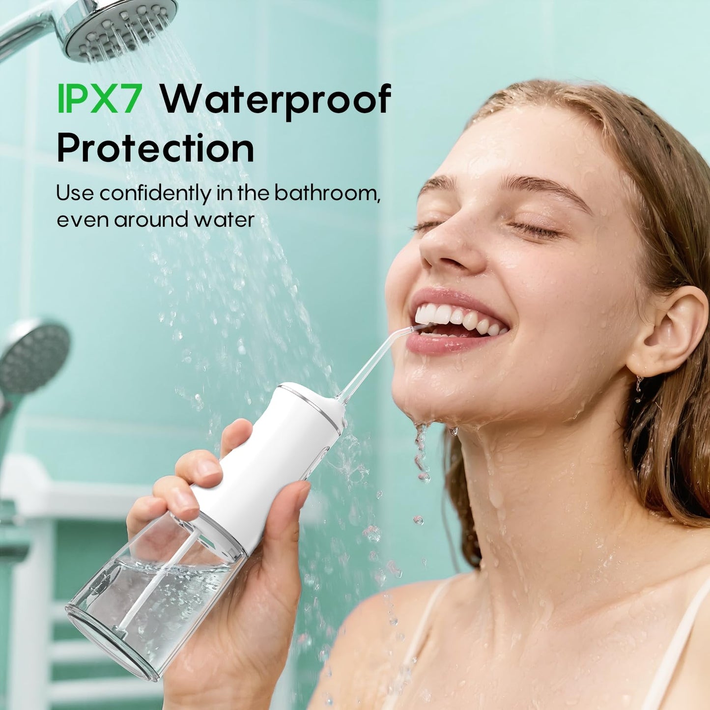FRESKO Water Flosser with High Pulse & Constant Pressure Tech, 2600mAh