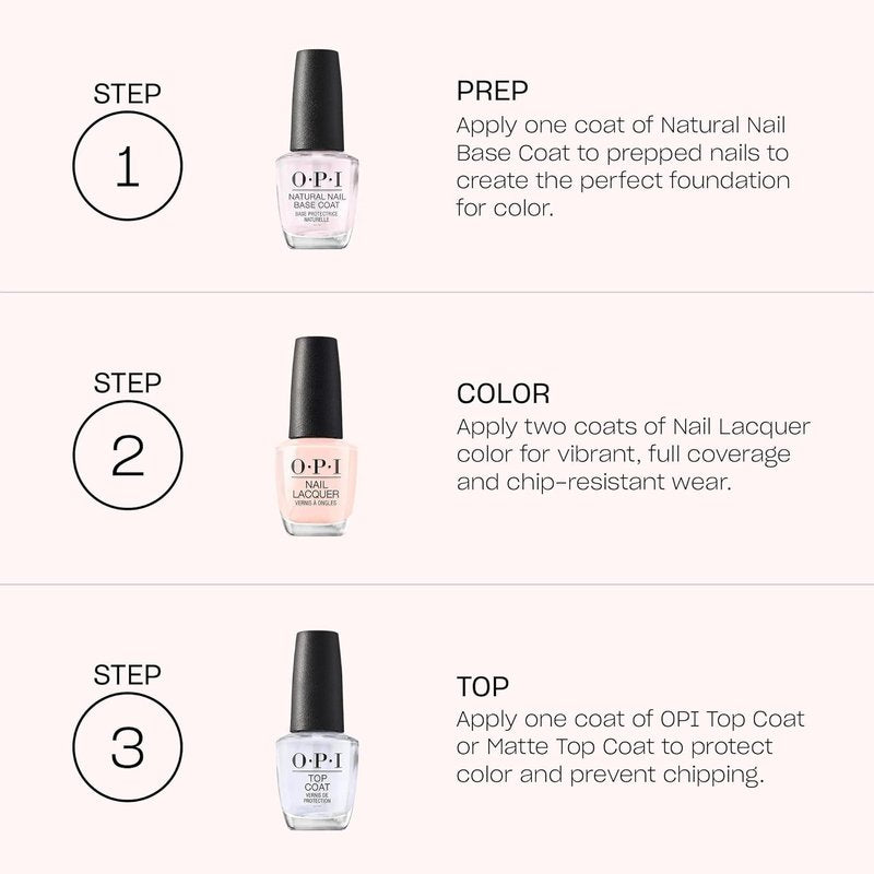 OPI Nail Lacquer - Classic Nail Polish in Nude & Brown Shades | Crème, Shimmer, Glitter | 0.5 Fl Oz