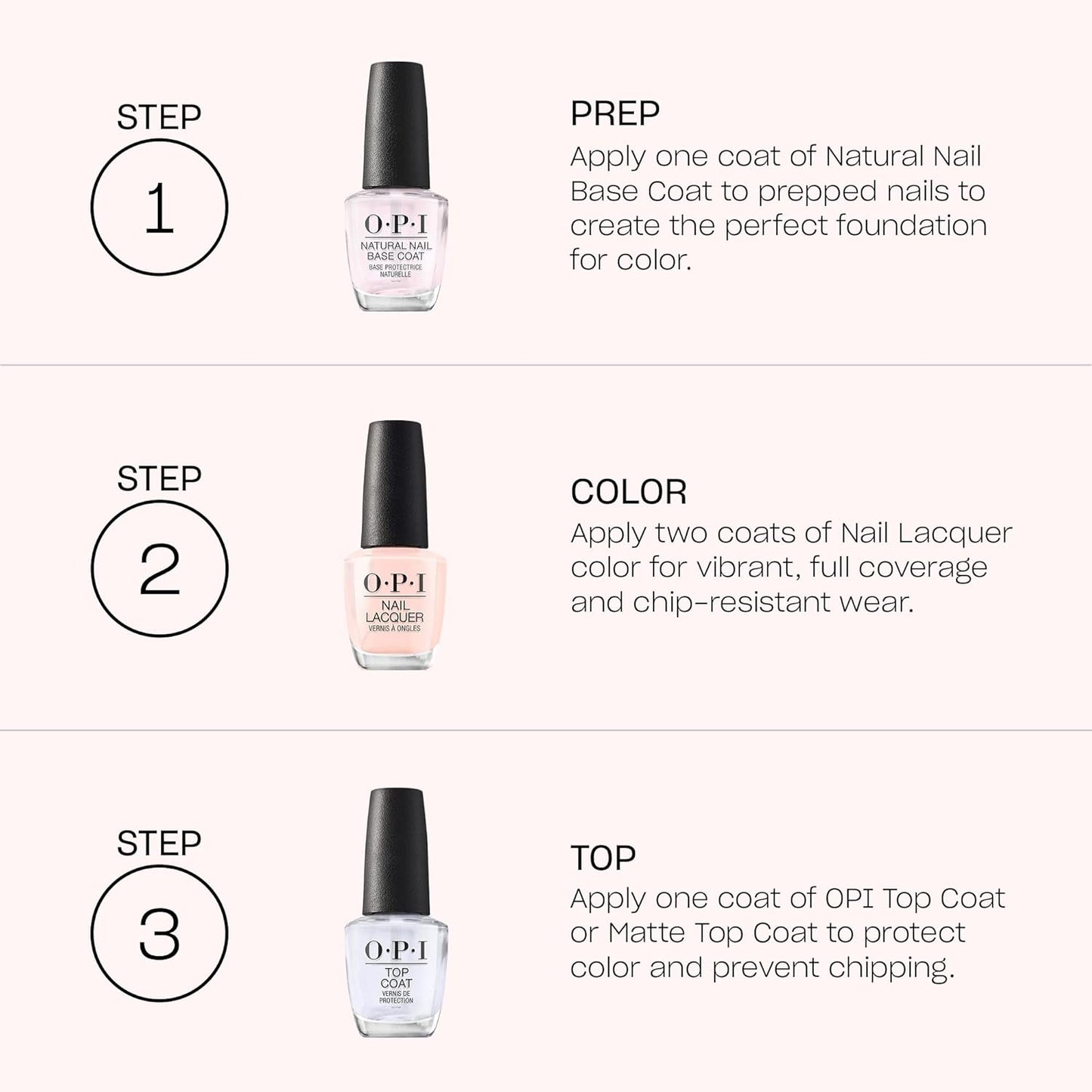 OPI Nail Lacquer - Classic Nail Polish in Pink & Purple Shades | Crème, Shimmer & Glitter Finish | 0.5 Fl Oz