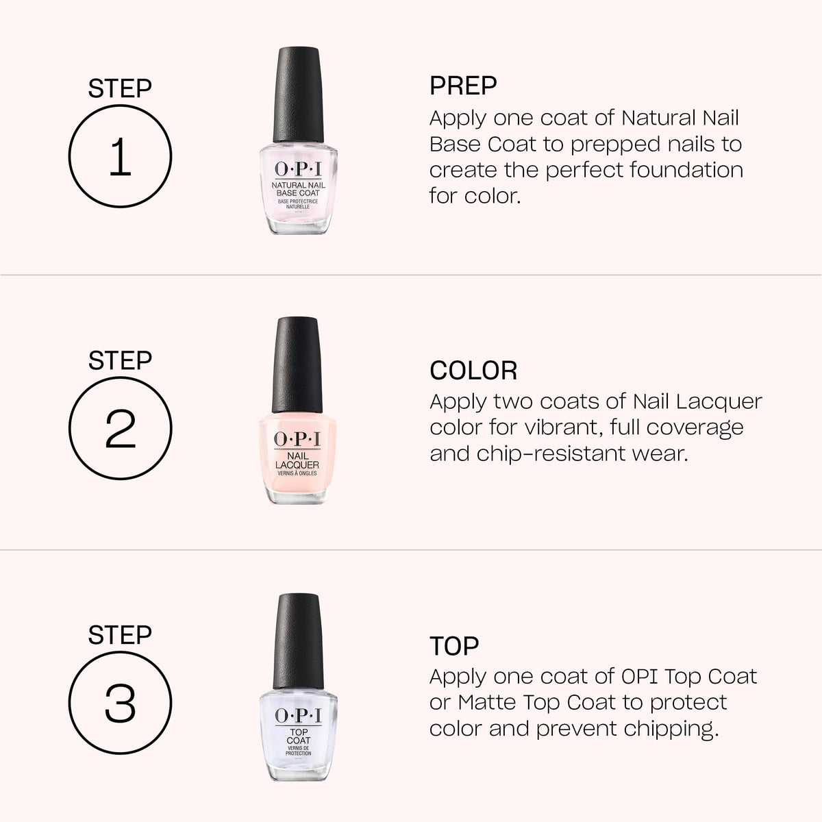 OPI Nail Lacquer Polly Want a Lacquer? | Opaque Soft Purple Crème Chip Resistant Nail Polish | Fiji Collection