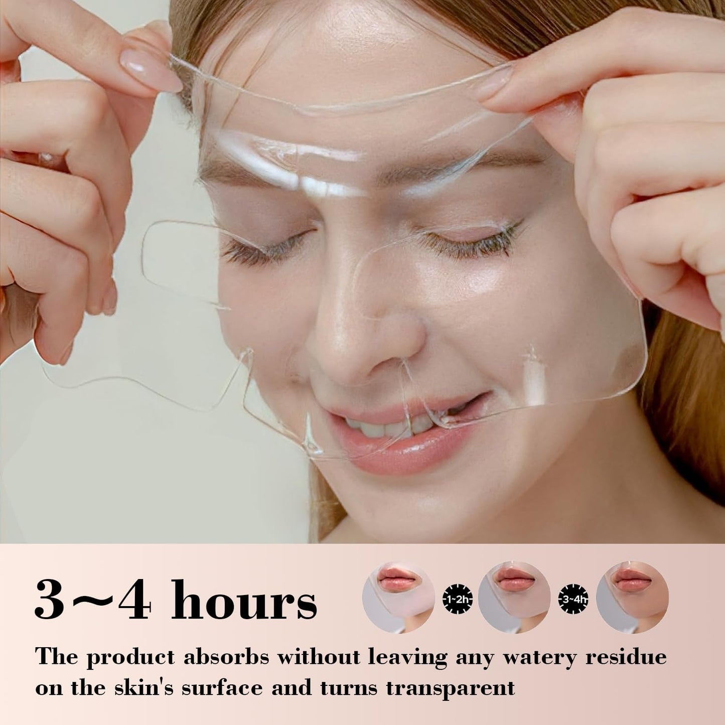 JUST Junly Bio-Collagen Face Mask Sheets, 5-Pack Hydrating, Moisturizing & Brightening Skincare for Glowing Skin, Anti-Aging Sheet Masks for All Skin Types, Deep Nourishing Facial Treatment