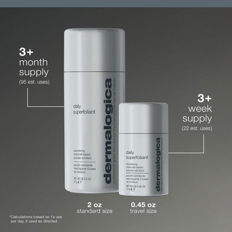 Dermalogica Daily Superfoliant - Deep Pore Face Scrub - Powder Exfoliator that Gently Smoothes and Brightens Skin Fighting Triggers Known To Accelerate Skin Aging, 2 oz