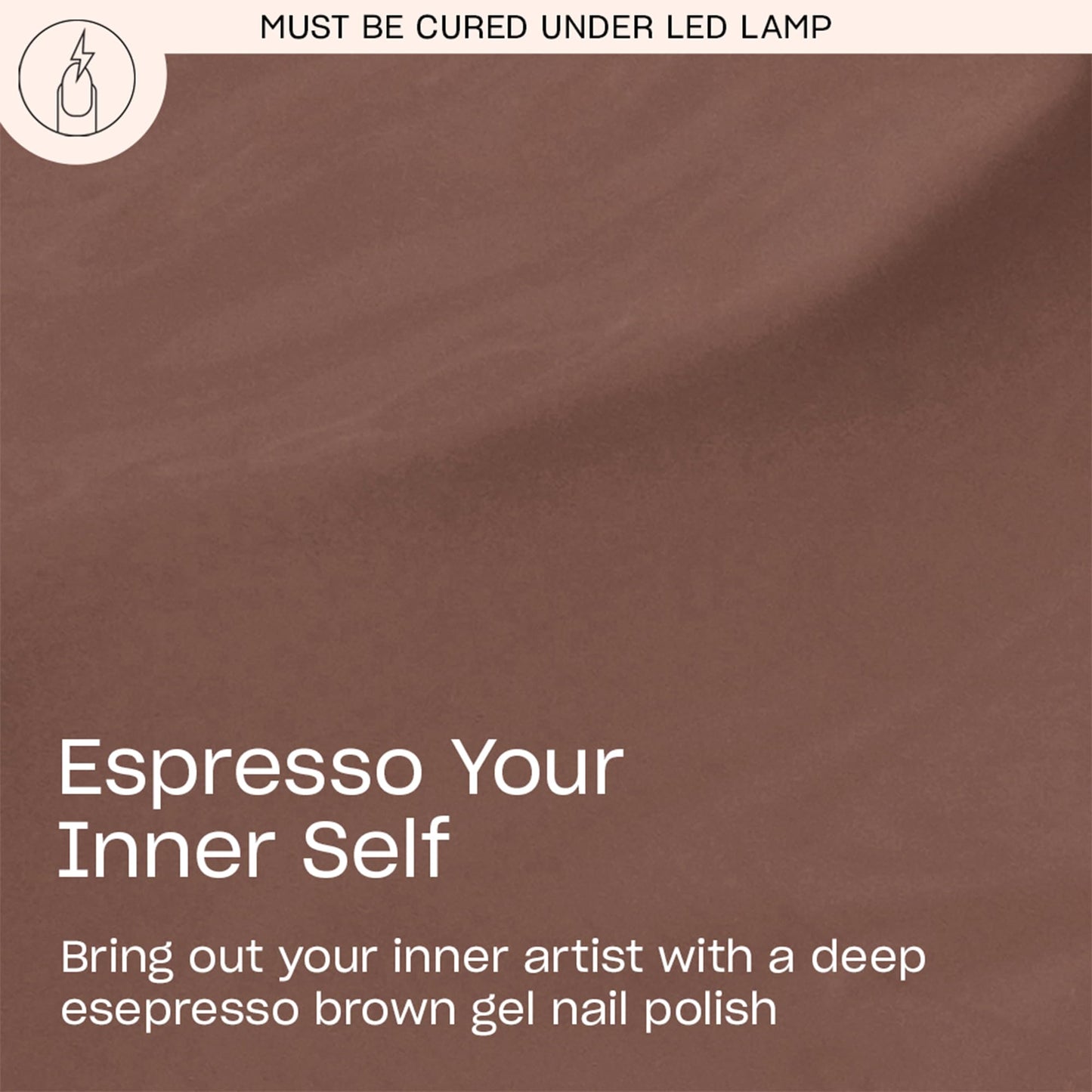 OPI GelColor Espresso Your Inner Self | Opaque Deep Warm Brown Crème LED Cure Gel Nail Polish | Salon-Quality Shine, Long-Lasting Wear | Vegan & HEMA Free | 0.5 Fl Oz