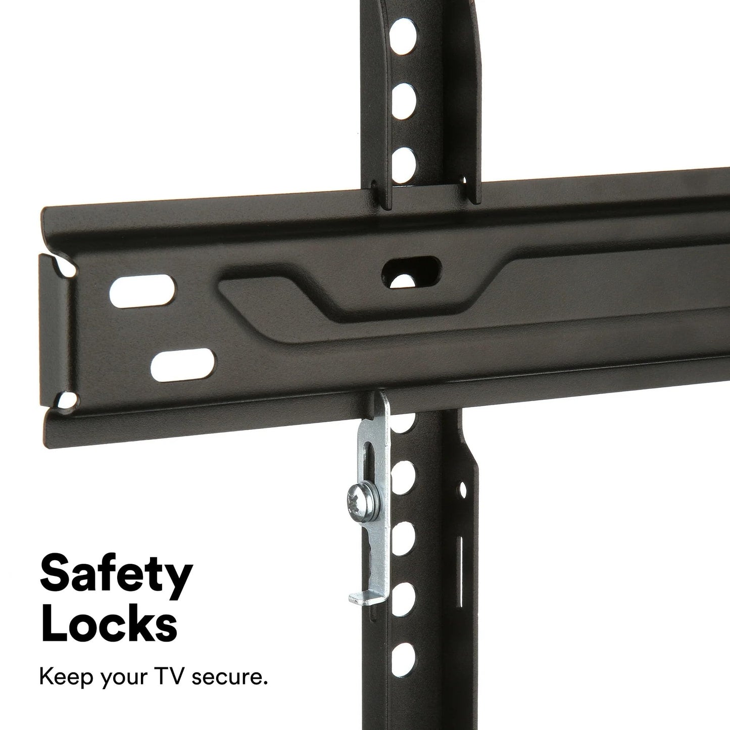 DuraPro Universal Low-Profile TV Wall Mount for 19"–60" Flat & Curved TVs – Easy Install, VESA Compatible, Bonus 6ft HDMI Cable