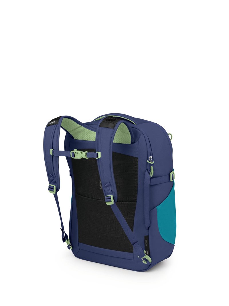 Osprey Daylite 35L Travel Pack – Lightweight and Versatile Carry-On Backpack for Weekend Travel, Hiking, or Daily Commute – Durable, Streamlined Design with Ample Storage, Blue Spikemoss/Alkaline
