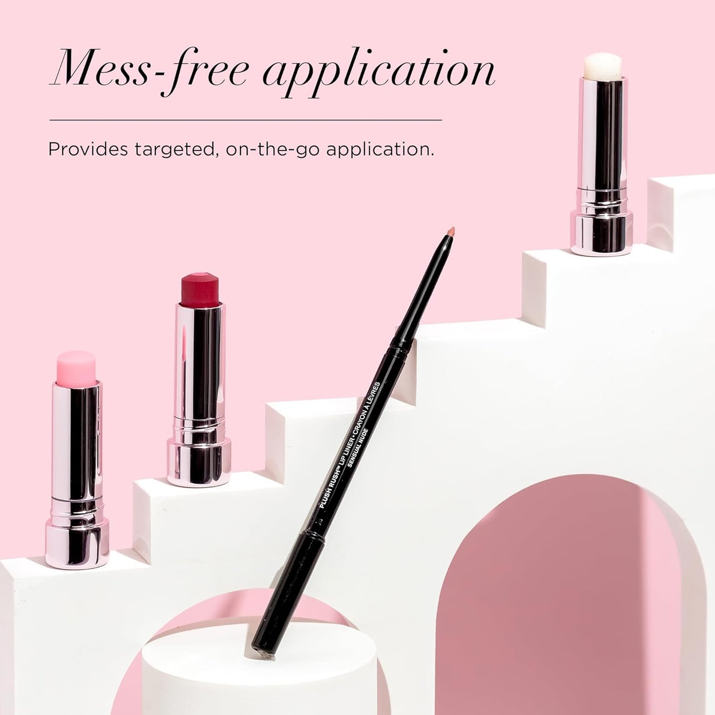 Butter LONDON Lippy Hydrating Lip Balm - Pink Champagne | Lightweight Plant-Based Moisturizer for Soft, Nourished Lips