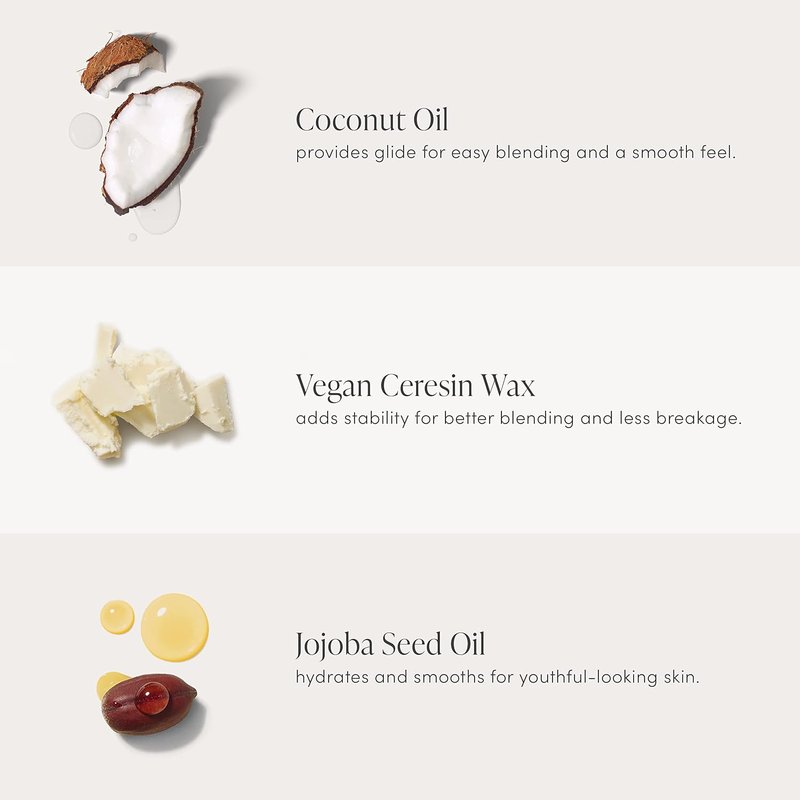 Jane Iredale Glow Time Blush Stick - Creamy Multitasking Makeup with Skin-Nourishing Ingredients | Vegan & Non-Comedogenic | 5 Shades Available