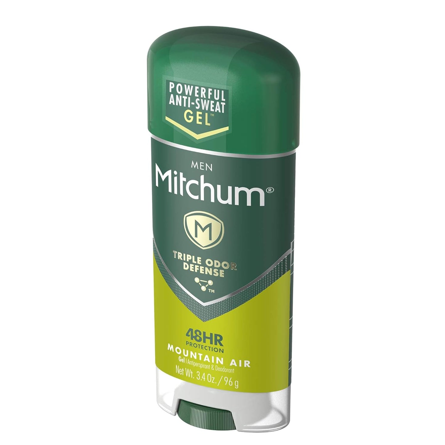 Mitchum Anti-Perspirant & Deodorant Clear Gel - Mountain Air | 3.4 Oz (Pack of 6)