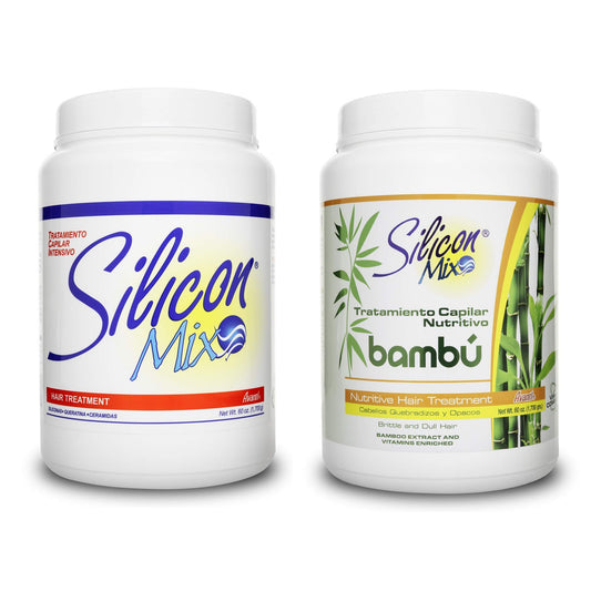 Combo | Silicon Mix 60oz + Silicon Mix Bambu 60oz - Hair Treatment