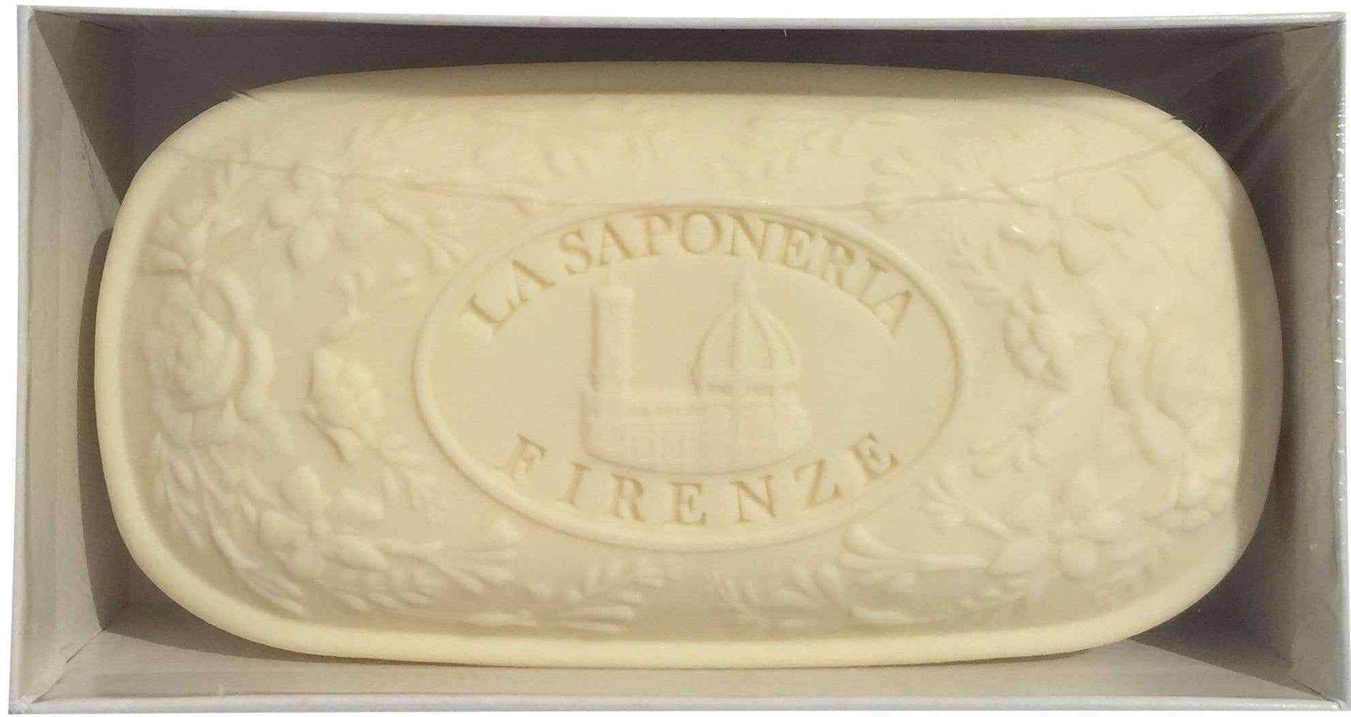 Bath Soap La Saponeria Firenze by Saponificio Artigianale Fiorentino Italian Spa Cleanser Made In Tuscany 10.5 Ounce Decorative Bar Lavanda (Lavender)
