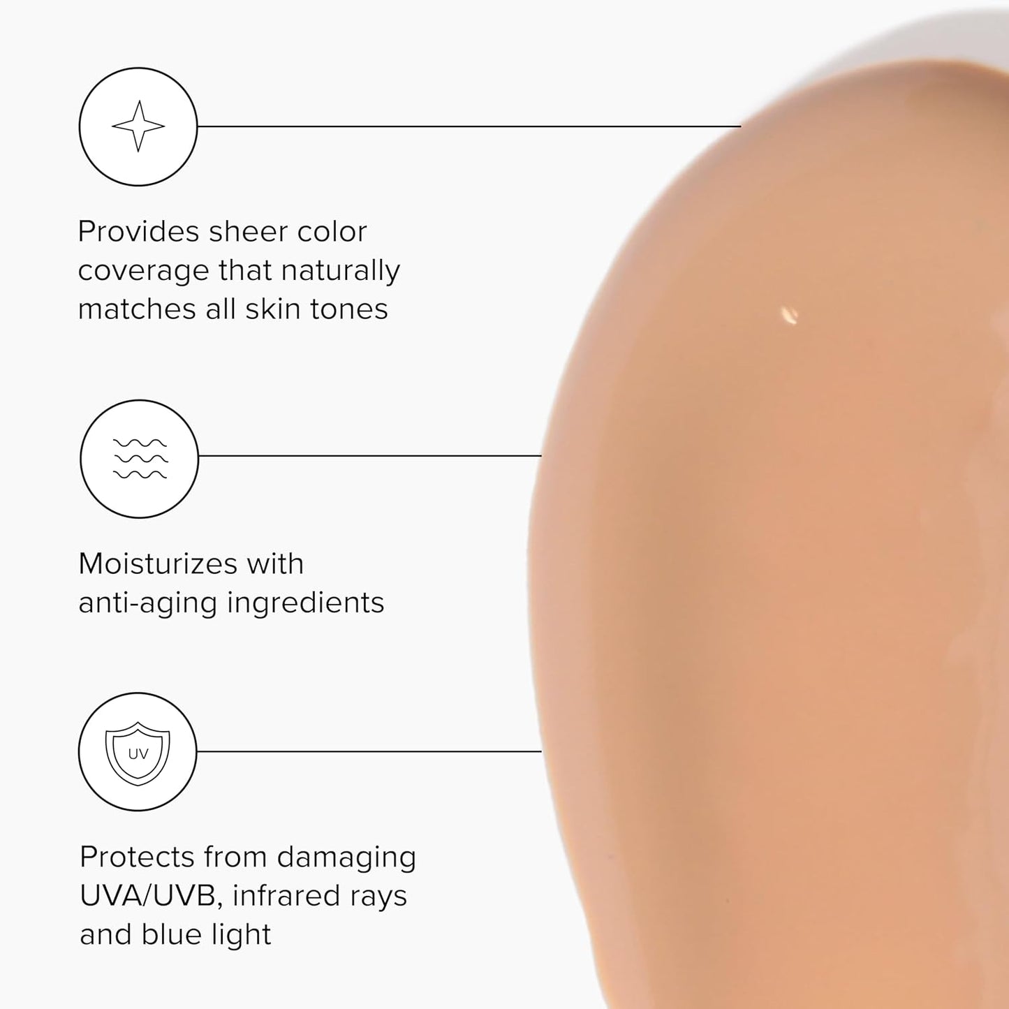 DRMTLGY Makeup Minimalist Duo SPF Bundle - Luminous Eye Corrector SPF 41 & Anti-Aging Tinted Moisturizer SPF 46