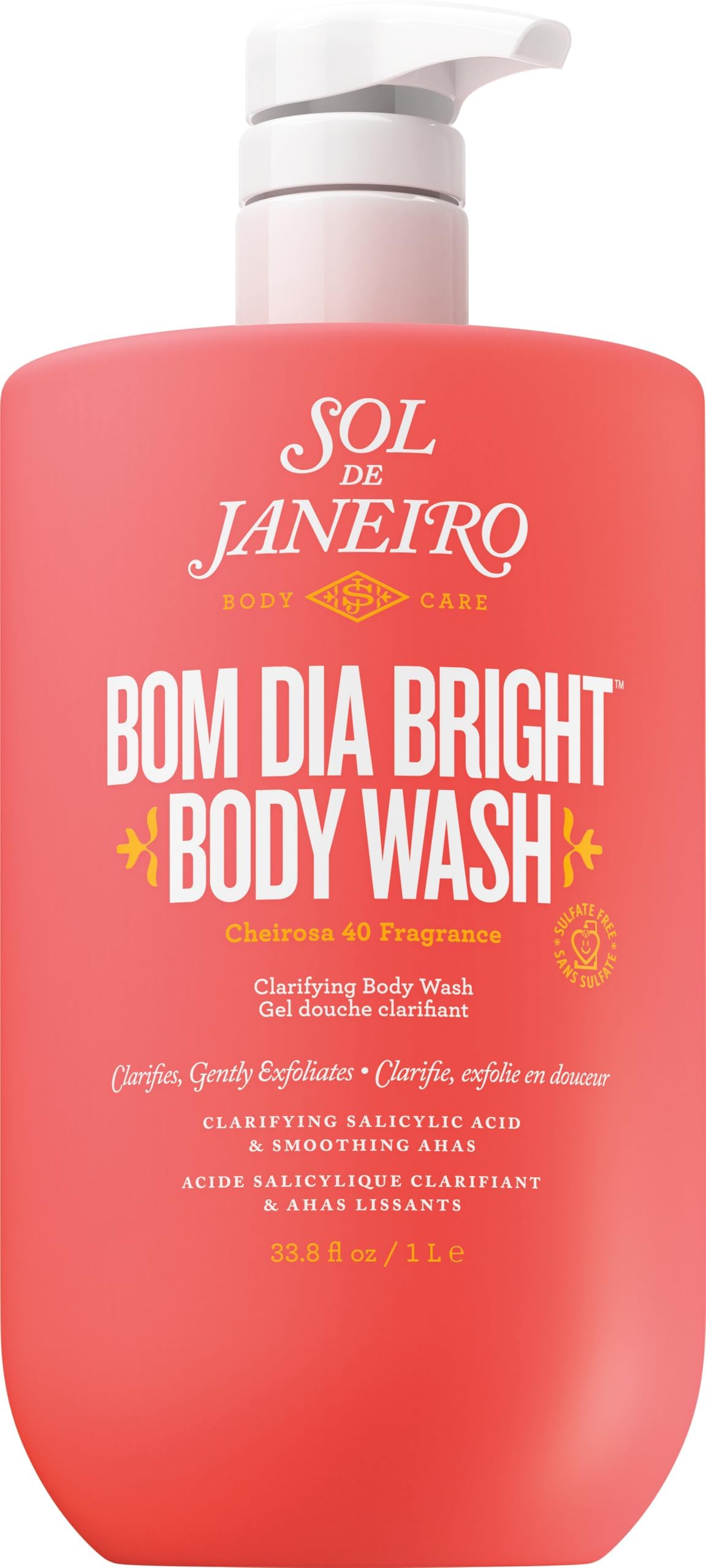 Sol de Janeiro Bom Dia Bright Body Wash - 1L Jumbo Size with Pump