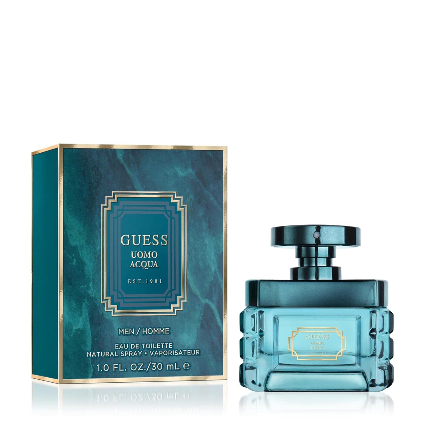 Guess Acqua Eau de Toilette Cologne Spray for Men - 1.0 Fl. Oz. Fresh & Invigorating Scent