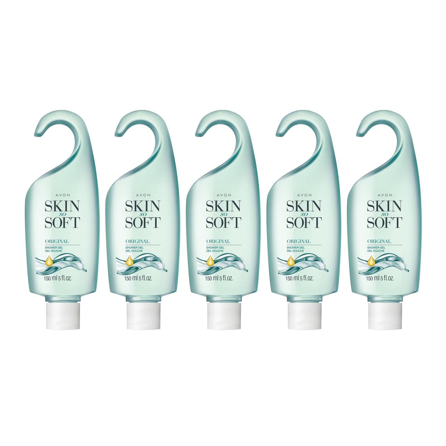 AVON Skin So Soft Original Shower Gel - 5 pack