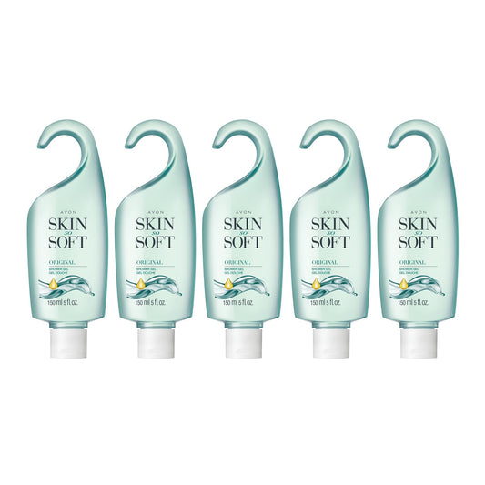 AVON Skin So Soft Original Shower Gel - 5 pack