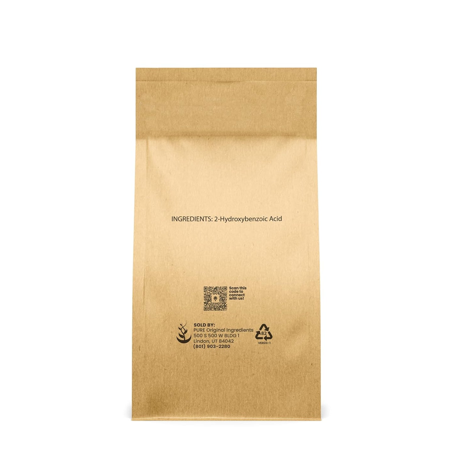 Salicylic Acid Crystals - Pure 2-Hydroxybenzoic Acid | 1 lb, No Fillers or Additives