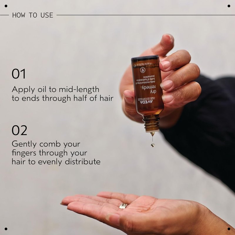 Aveda Dry Remedy Daily Moisturizing Oil - Hydrating Oil for Dry, Brittle Hair | Organic Buriti Oil | 1 Fl Oz