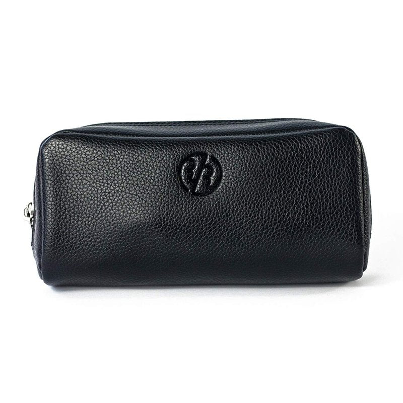 Rockwell Genuine Leather Shaving Dopp Kit | Minimalist Travel Toiletry Bag for Men | Hand-Stitched with Premium Leather for Razor and Accessories
