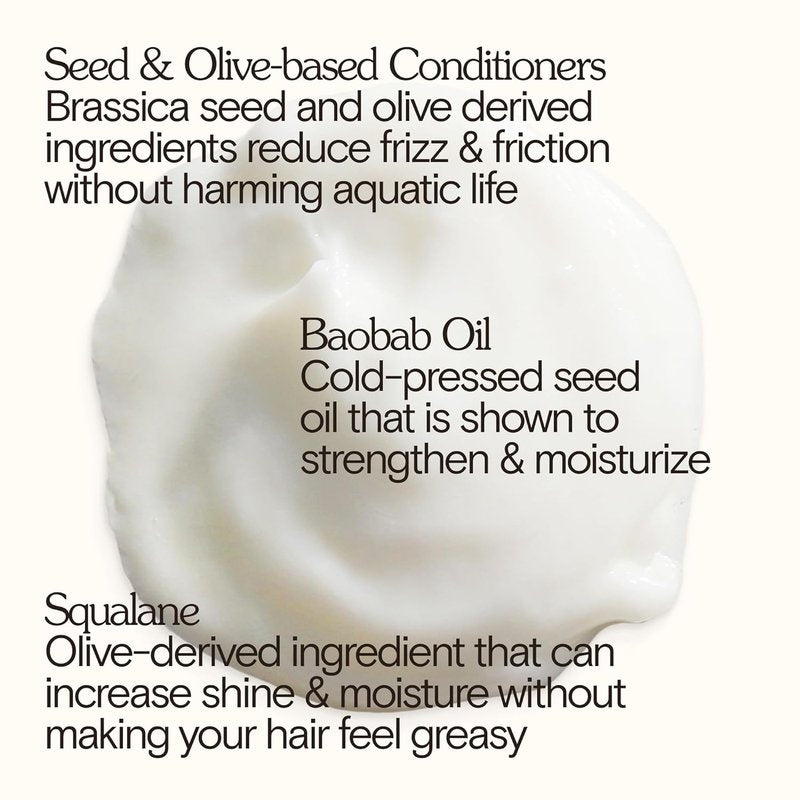 Organic Good Seed Natural Hair Conditioner - Vegan Moisturizer for Dry Hair | 8 oz