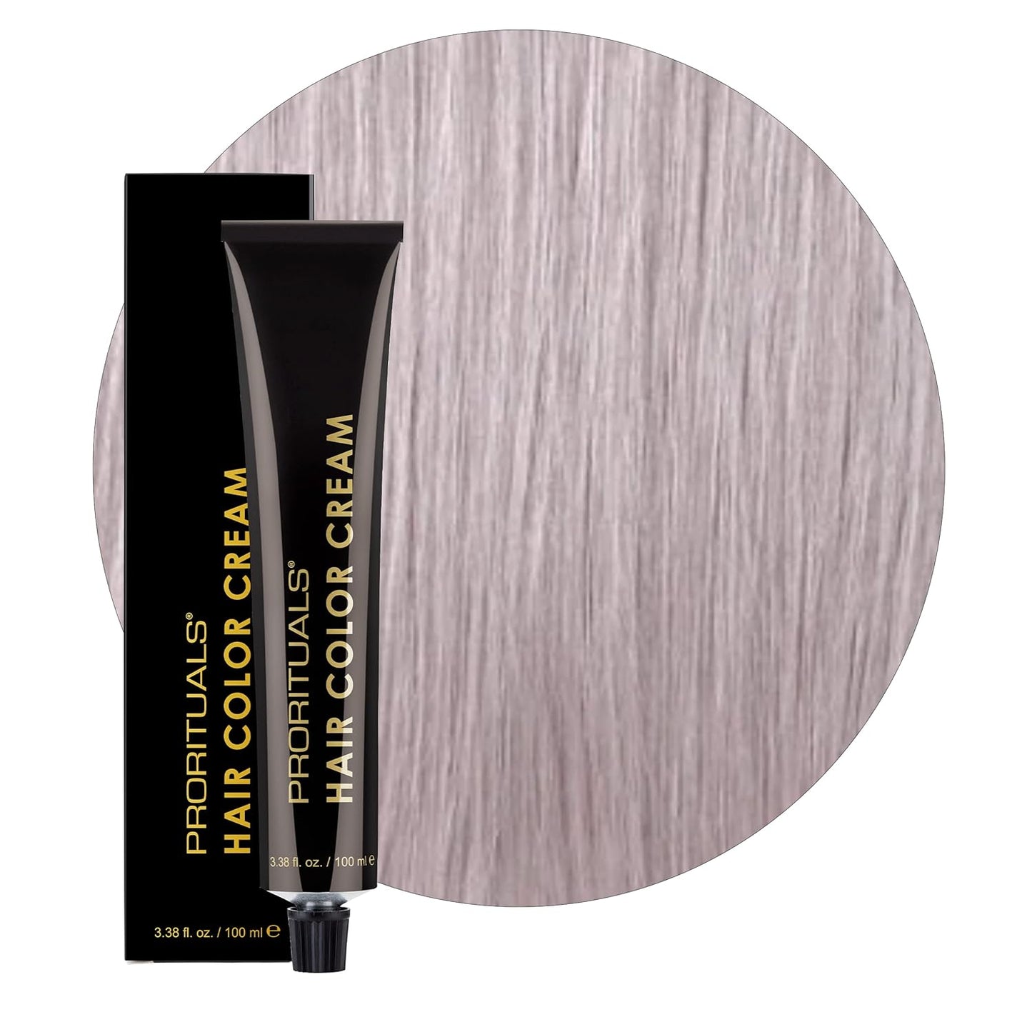 Prorituals Hair Color Cream - Platinum Ash Pearl Blonde | Long-Lasting Vibrant Color