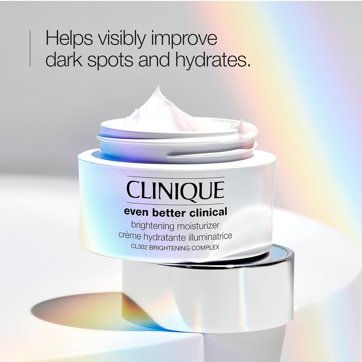 Clinique Even Better Clinical Brightening Moisturizer - Hydrating Dark Spot Reducer with Salicylic Acid & Vitamin C | 1.7 oz