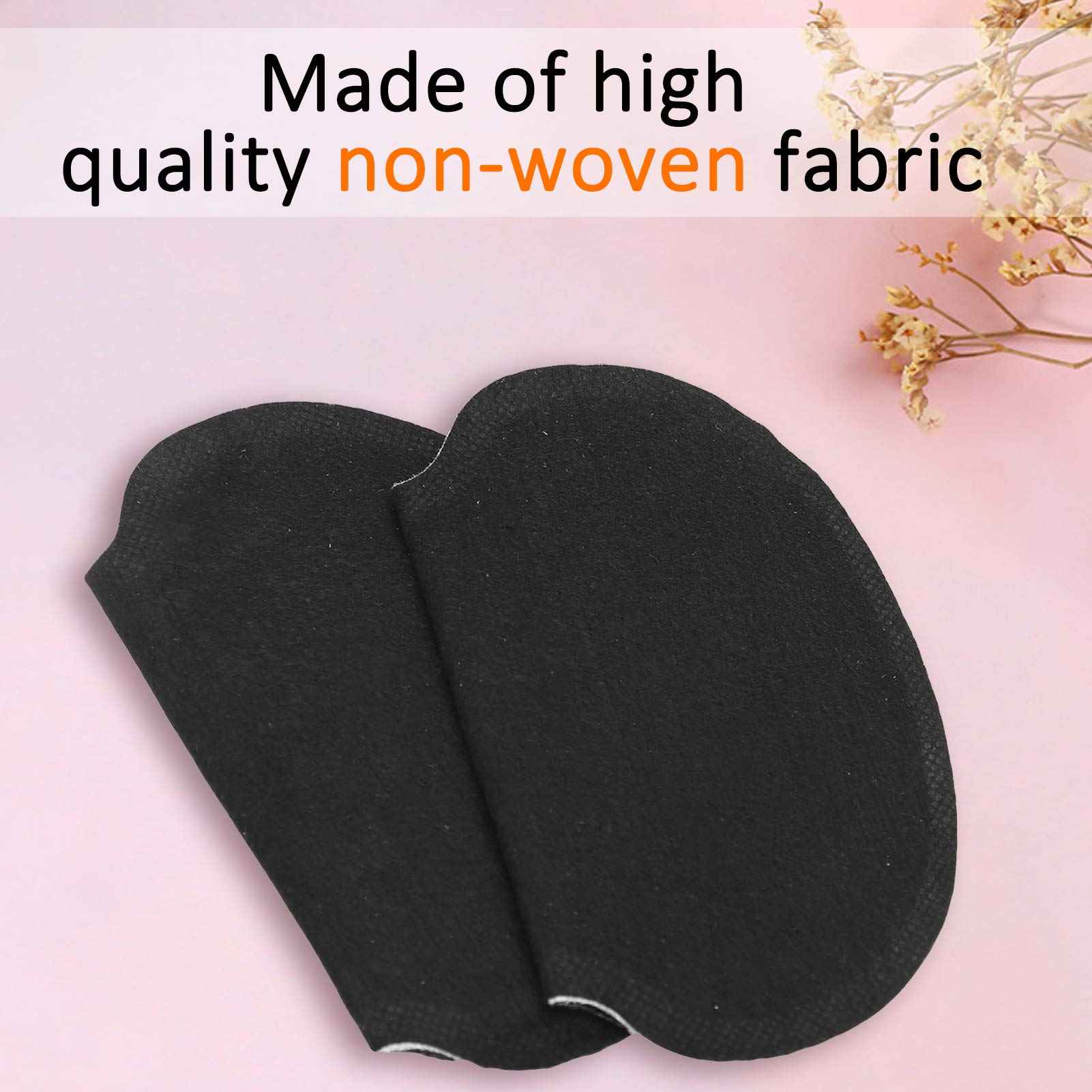 60pcs Underarm Armpit Sweat Pads Non‑Woven Fabric Dress Clothing Underarm Sweat Pads, Convenient Underarm Armpit Pad Strong Adhesion Keep Clean for Hot Weather