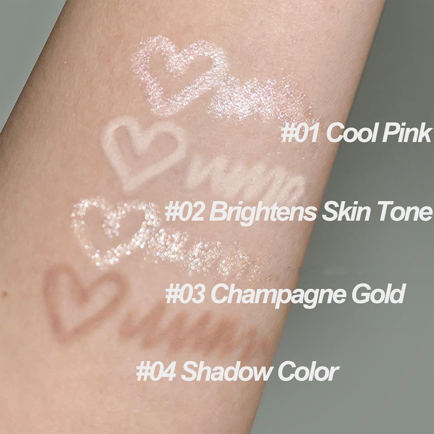 Under Eye Highlighter Makeup Stick - Silky-Smooth Brightener & Contour Pencil | Long-Lasting, Smudge-Proof, 2PCS
