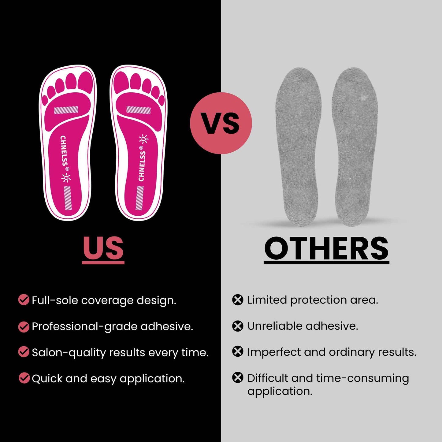 Pink 60Pairs(120Feets)Disposable Spray Tanning Feet Pads for Hygienic Foot Protectors,Comfortable & Hygienic Spray Tan Pads Feet-Specifically for the Spray Tanning Industry or Salon,One Size-Non Slip