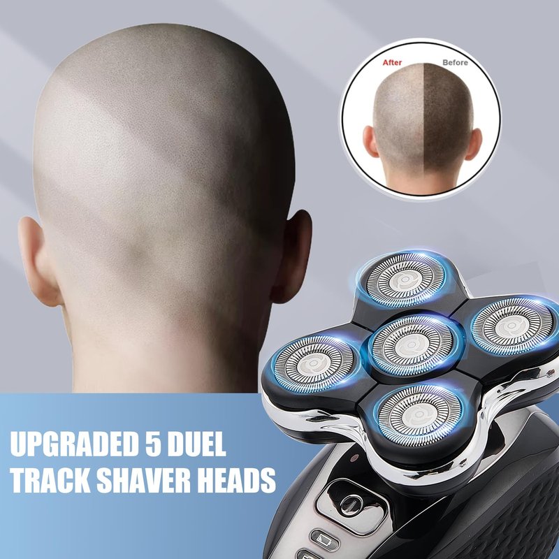 Balder Pro Shaver Replacement Heads - Compatible with Remington XR7000/XR1500/XR1501 | 3-Pack for Bald Men
