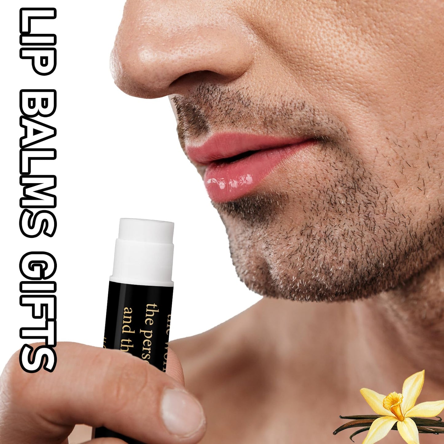 50 Pack Fathers Day Dad Gifts Bulk, Lip Balm Small Bulk Gifts for Men Adults Dad Husband, Party Favors Prizes Moisturizing Lip Gloss for Coworker Employee Staff Men(Be Proud)