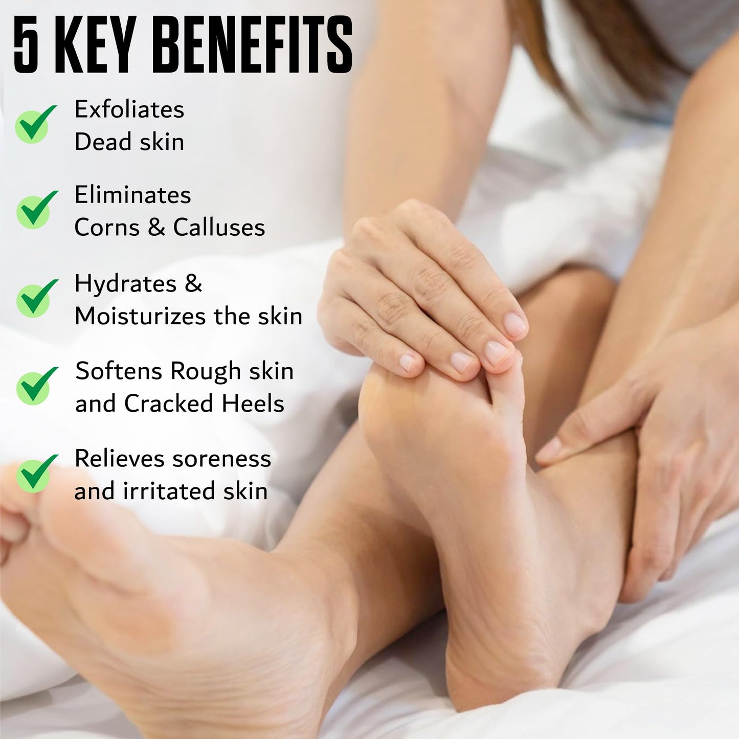 FOOT CURE Tea Tree Oil Balm – Moisturizer for Dry Cracked Feet – Instantly Hydrates & Soothes Irritated Skin & Athlete's Foot – Best Foot Care for Women and Men (Pack of 2)