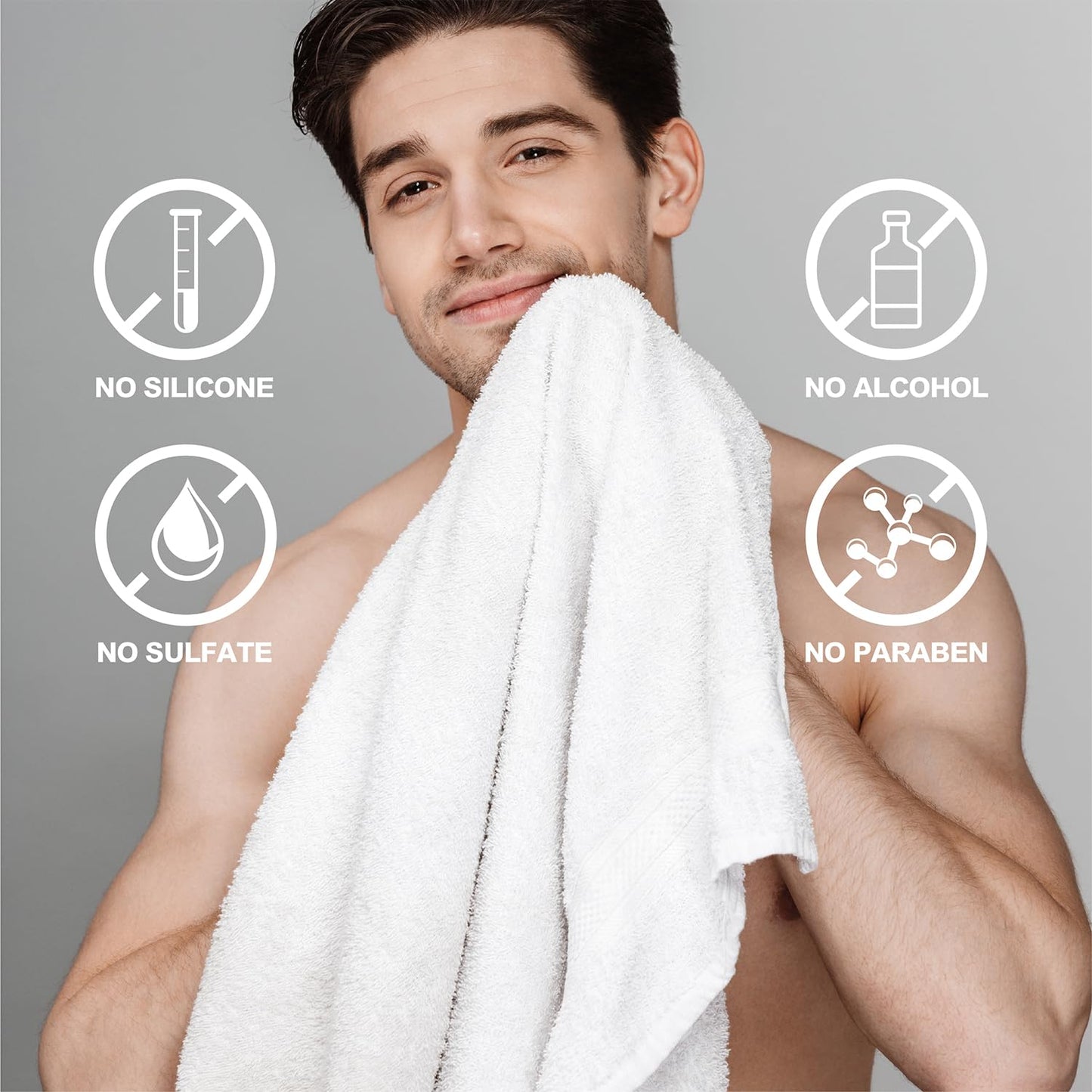 Citrus Scented Gift Baskets for Men - Bath Set with Face Wash, Shower Gel, Body Lotion | Perfect Birthday & Father's Day Gifts