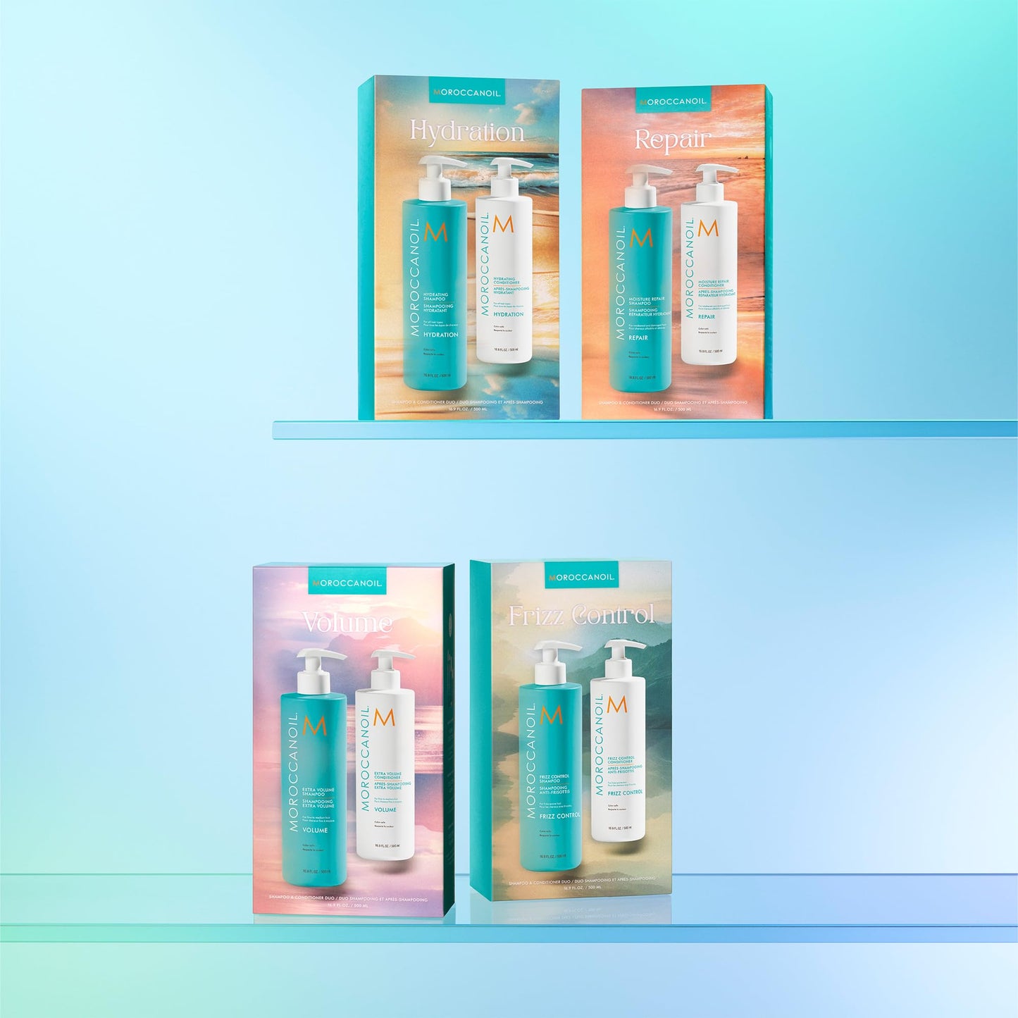 Moroccanoil Extra Volume Shampoo & Conditioner Half-Liter Set