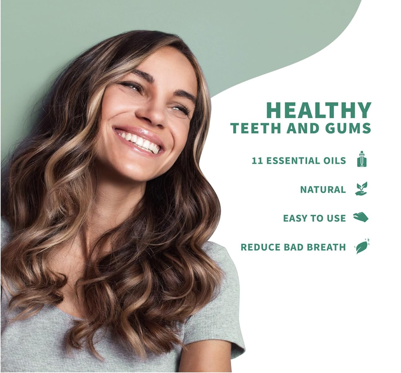 Primal: Life!!! Organics - Dirty Mouth Gum Serum, Natural Essential Oils, Promotes Good Breath, Gentle Mouthwash AND Dirty Mouth Toothpowder, Tooth Cleaning Powder, Spearmint, 1 oz + LuxProdX Sticker