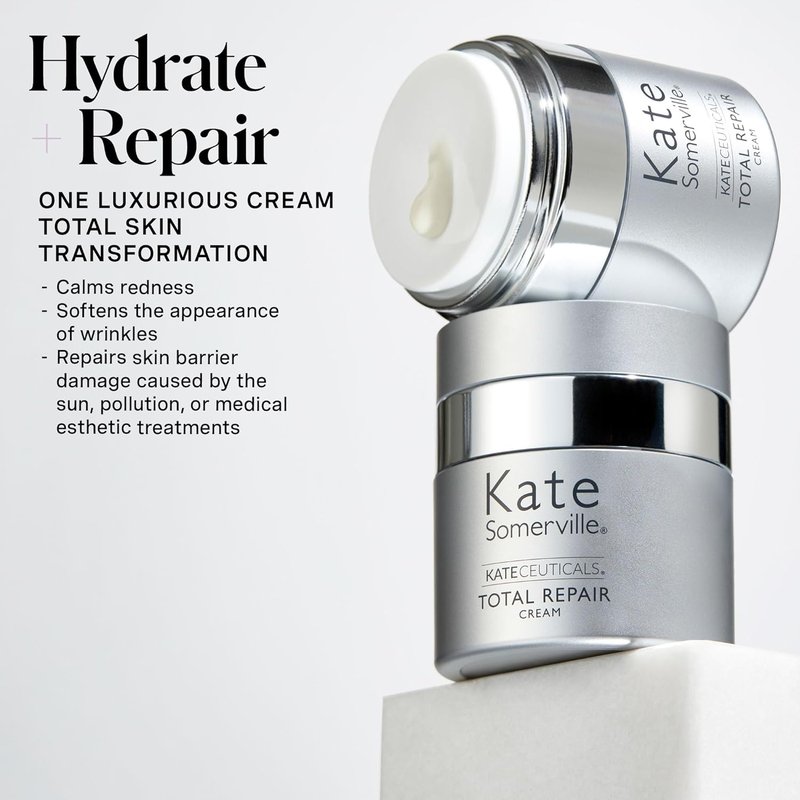 Kate Somerville Total Repair Cream - Advanced Anti-Aging Moisturizer for Wrinkles & Fine Lines | 1 Fl Oz