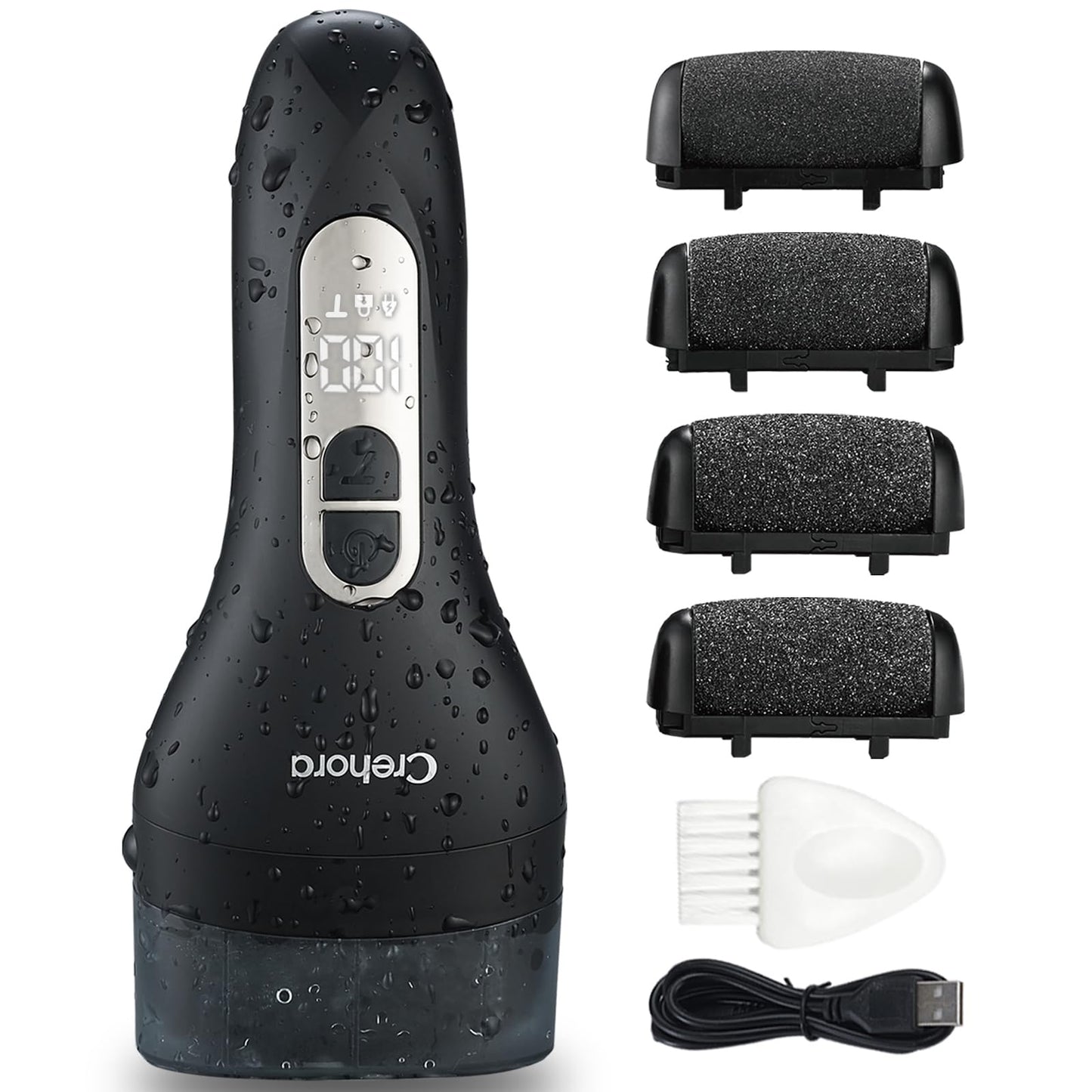 Electric Foot Callus Remover, Rechargeable Electronic Foot File Pedicure Kits, Electric Callus Remover for Feet, Foot Scrubber Dead Skin Remover, Professional Foot Care for Dead Skin