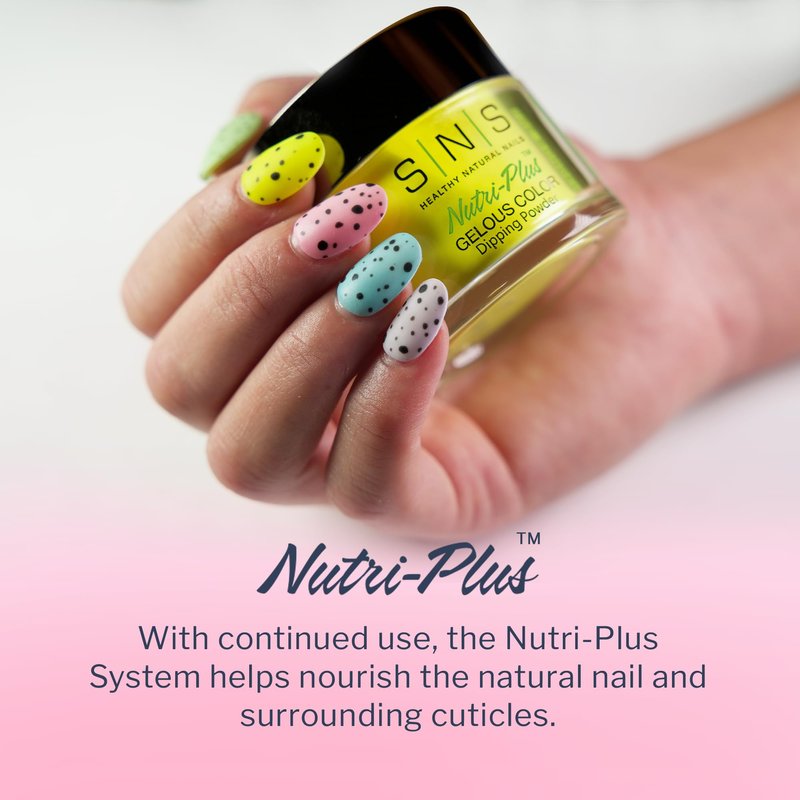 SNS Nail Dip Powder, Gelous Color Dipping Powder - Thinking Of You (Pink) - Long-Lasting Dip Nail Color Lasts 14 Days - Low-odor & No UV Lamp Required - 1 oz