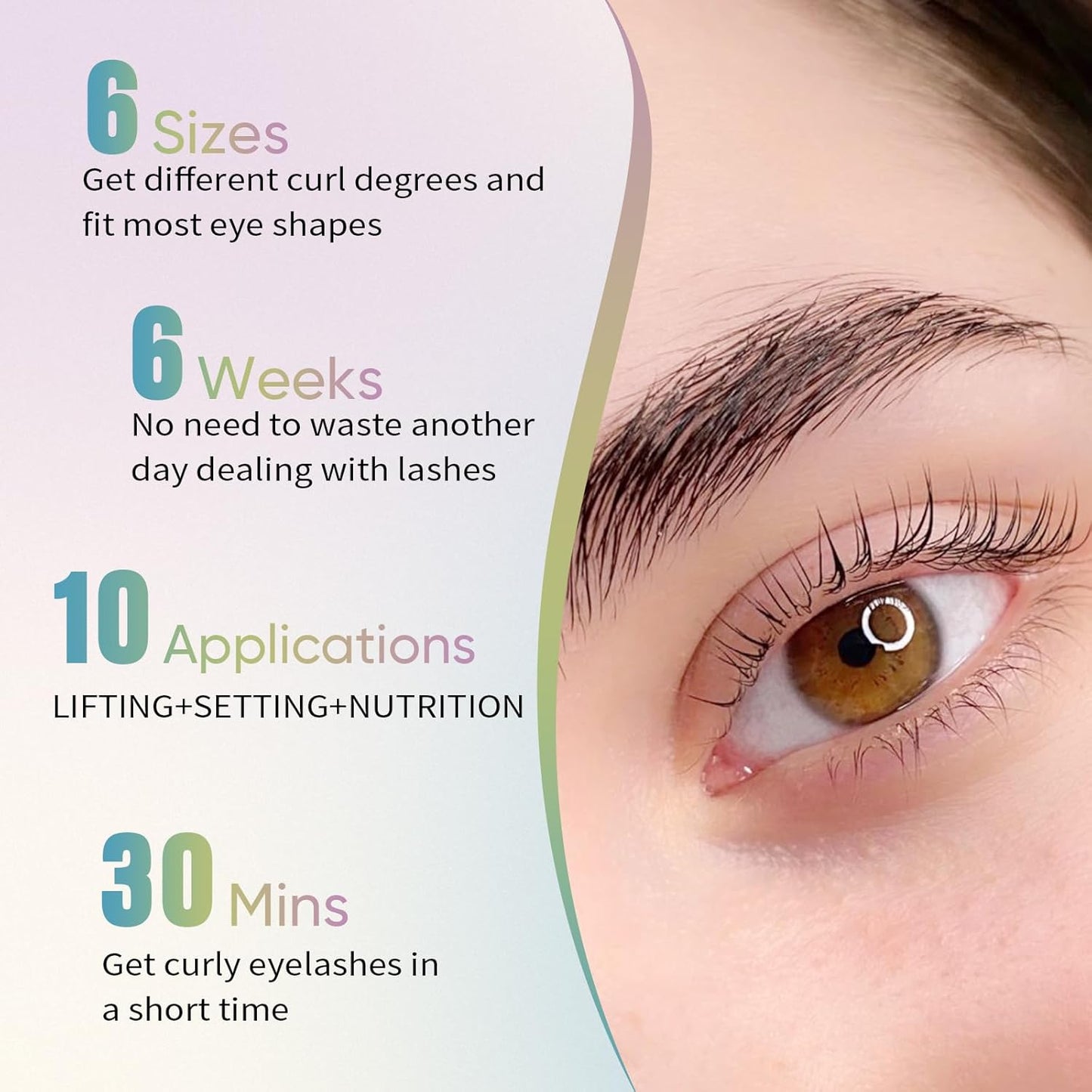Korean Lash Lift Kit - Easy Apply Brow Lamination for Natural Results | Instant Lifting & Curling with Glue Balm