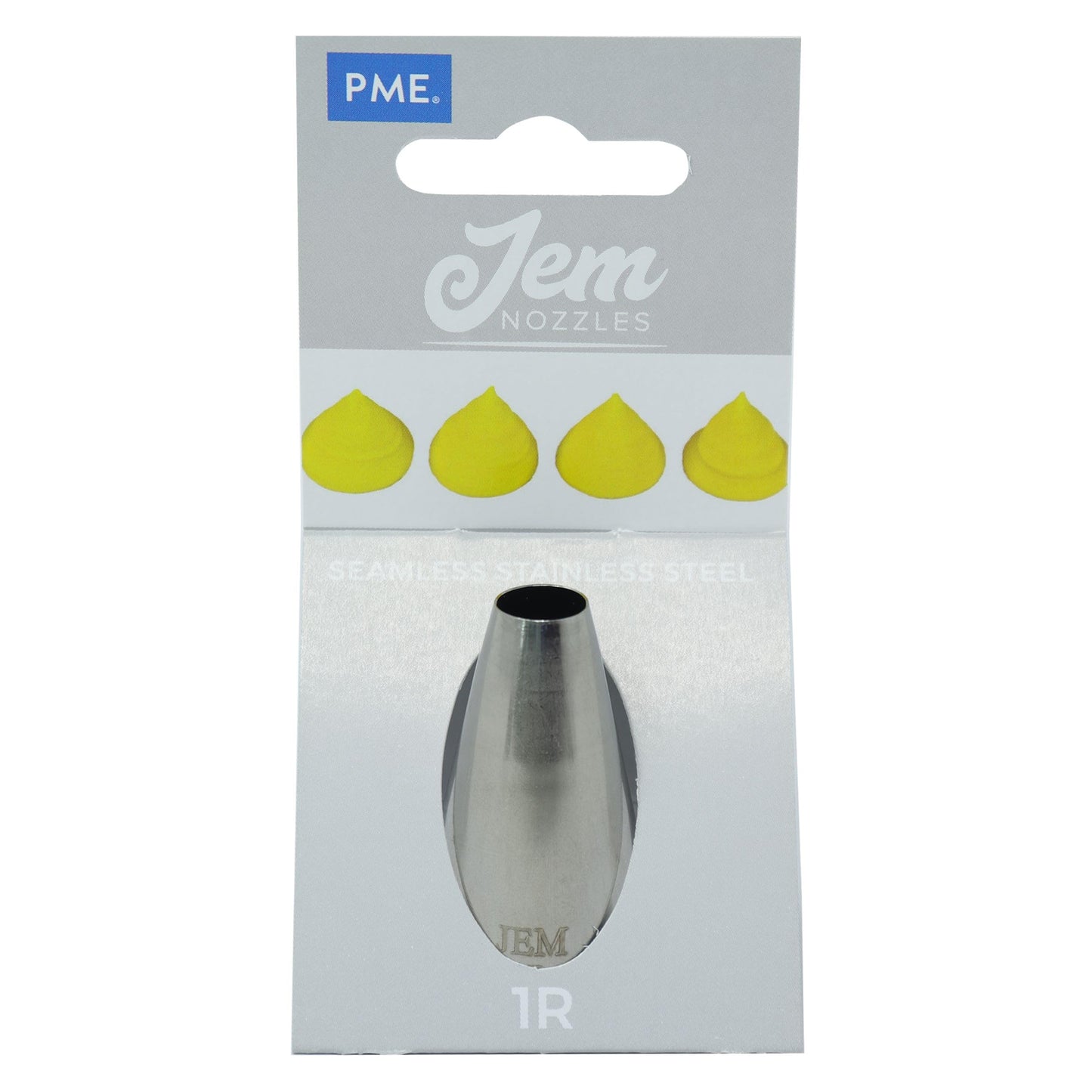 JEM Small Plain Round Savoy Piping Nozzle no. 1R