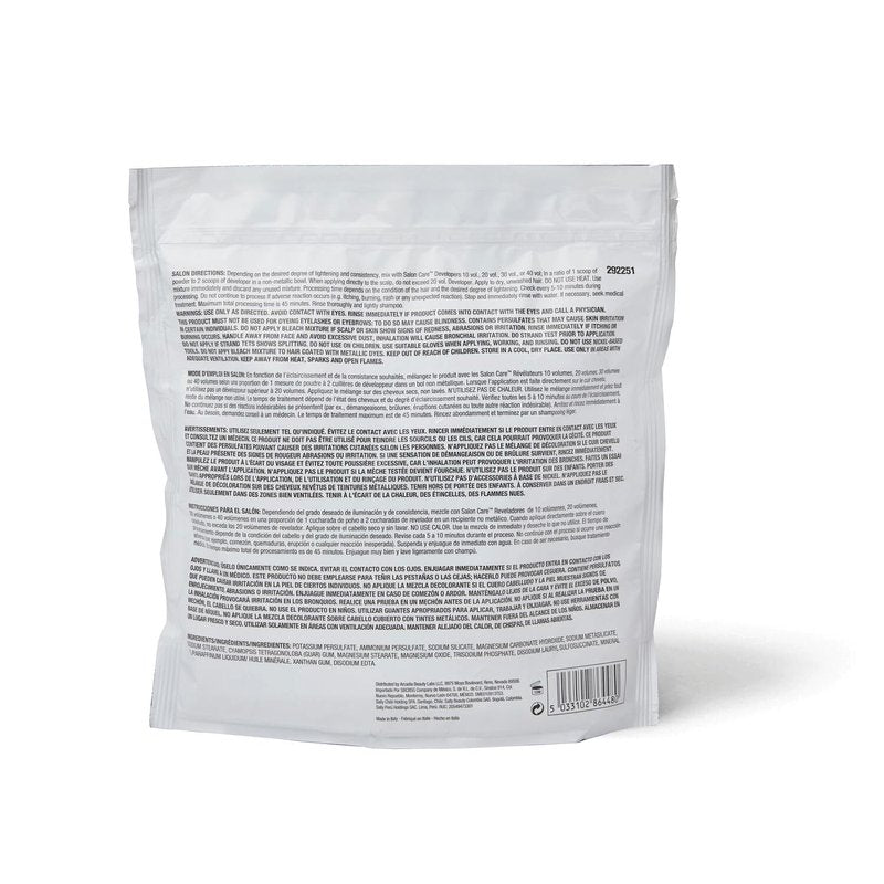 Quick White Powder Lightener - Salon Care Hair Bleach - 1 lb
