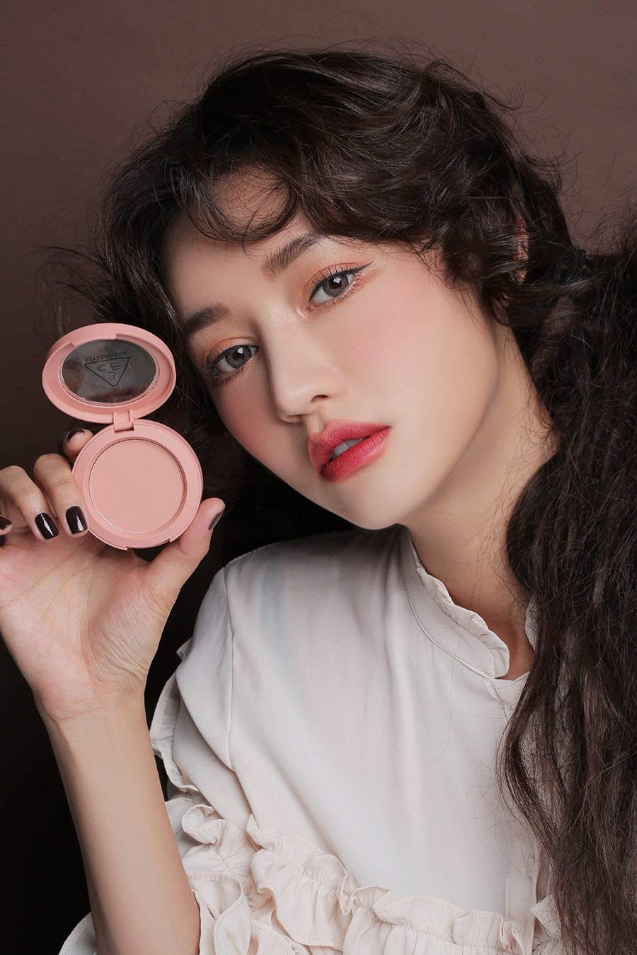 3CE Mood Recipe Face Blush - Mono Pink for Natural Glow | Long-lasting Color