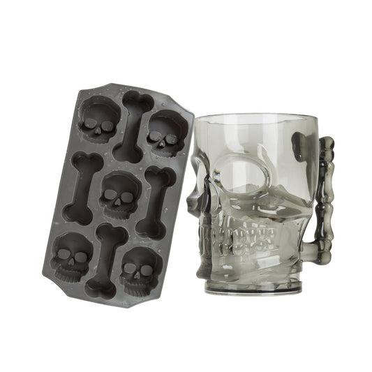 Skull and Bones Ice Mold